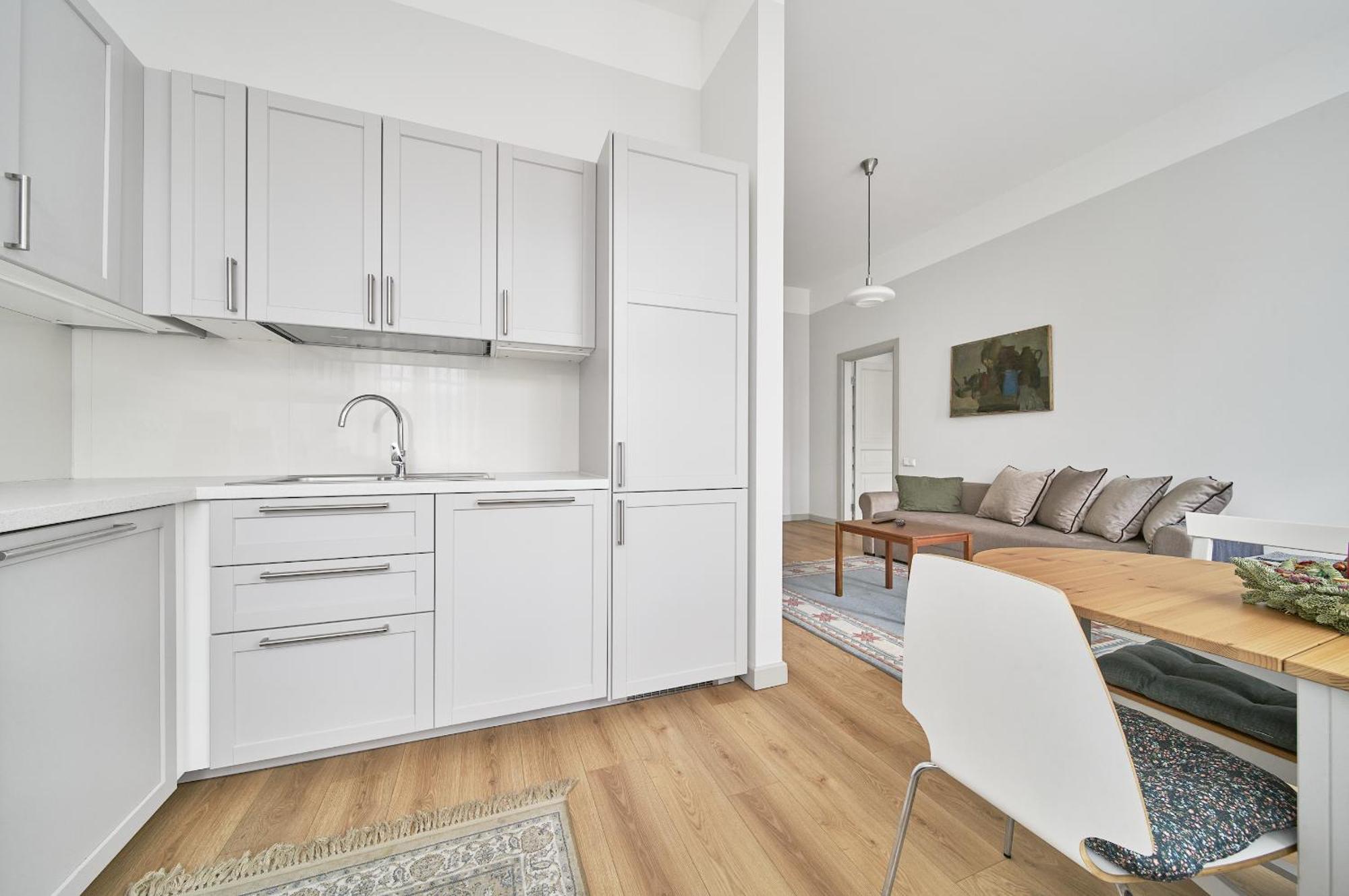 Bright And Warm Apartment, Vilnius City Centre Bagian luar foto