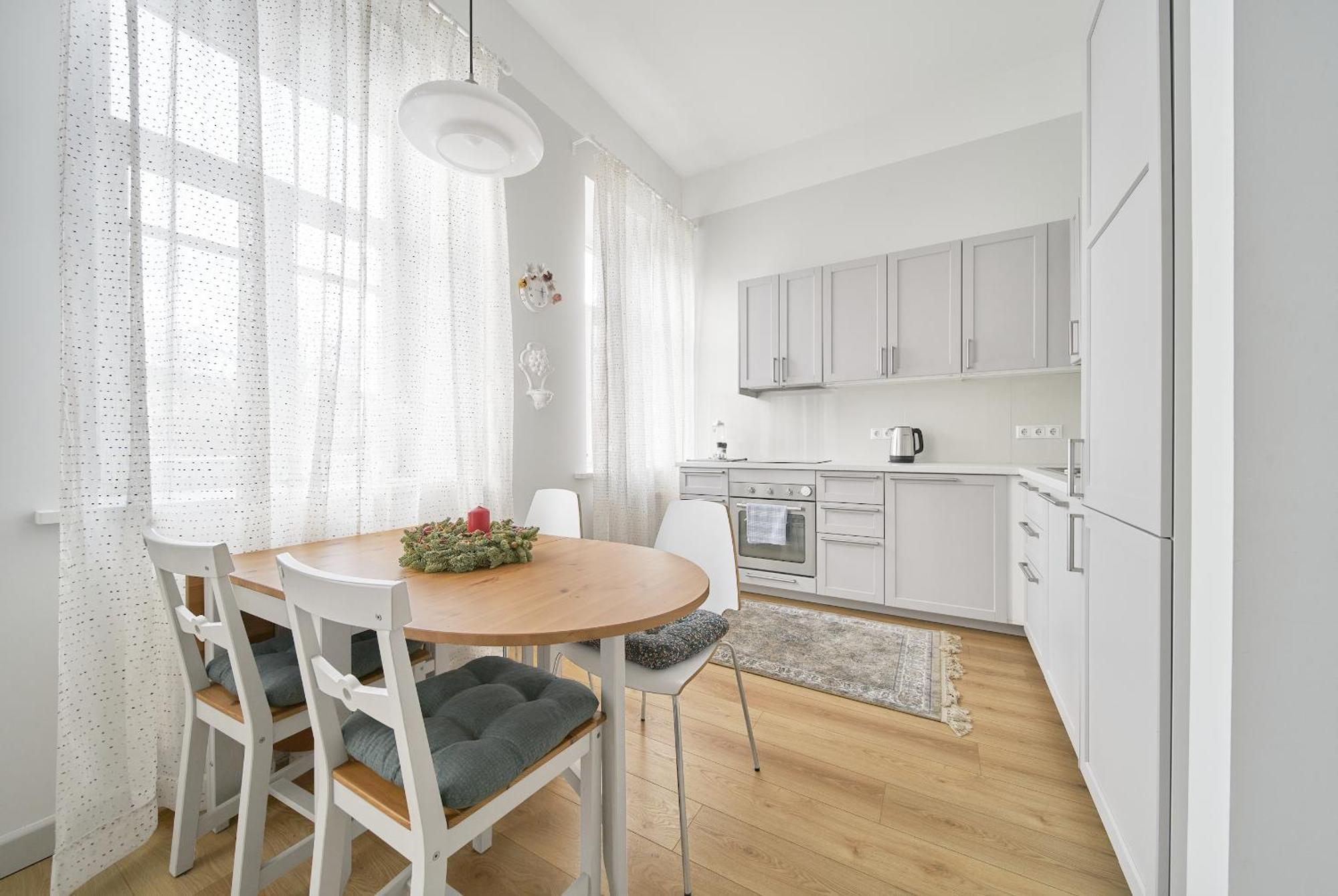 Bright And Warm Apartment, Vilnius City Centre Bagian luar foto