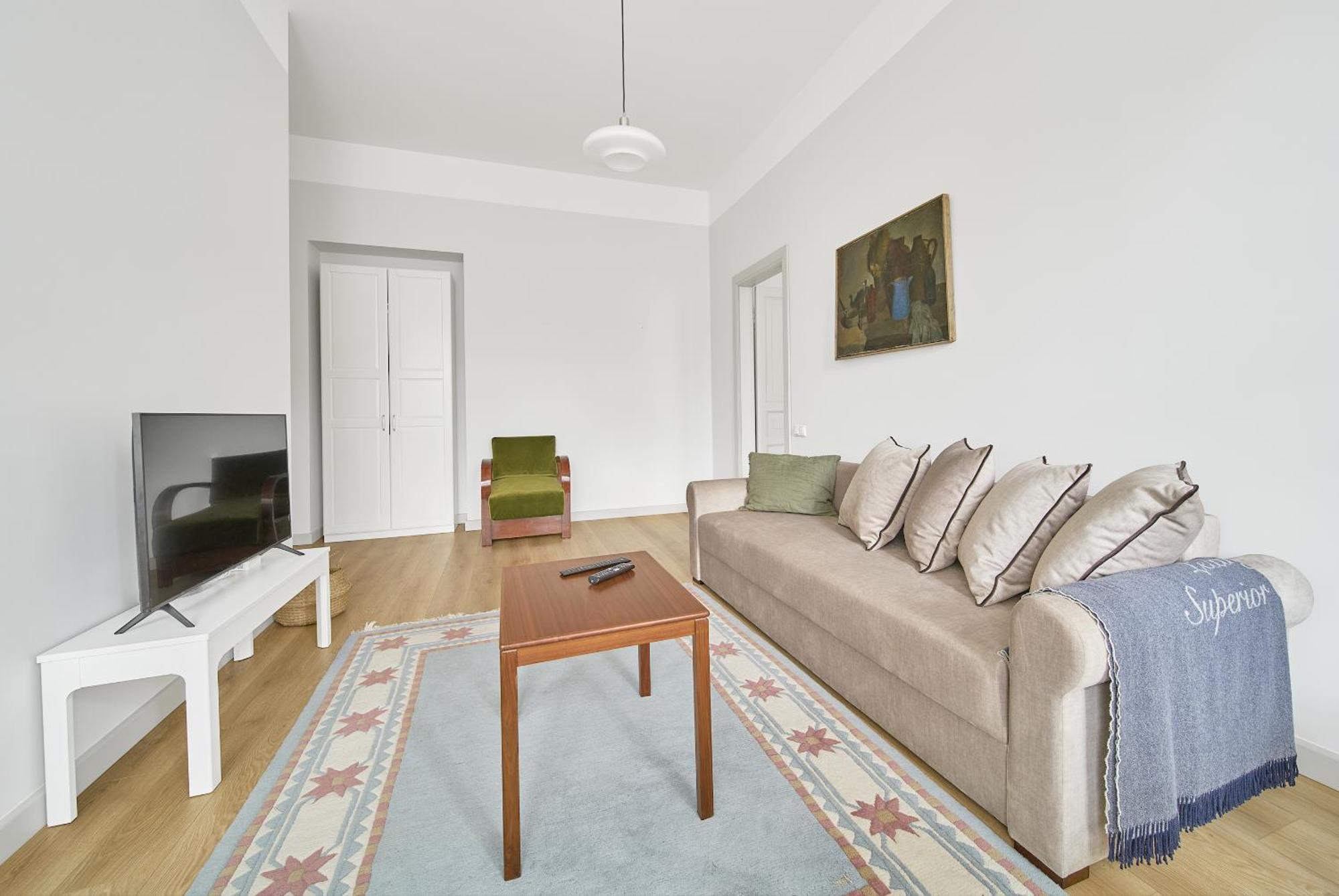 Bright And Warm Apartment, Vilnius City Centre Bagian luar foto